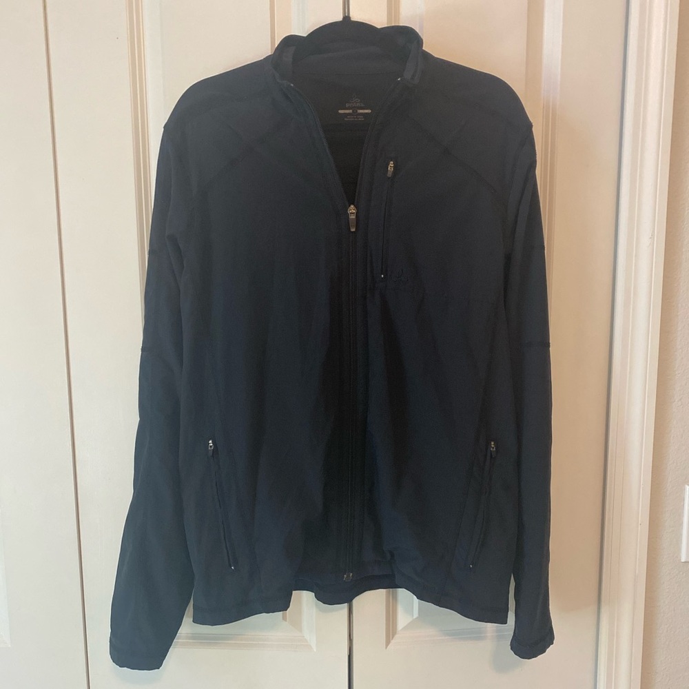 Prana Classic Black Athletic Jacket